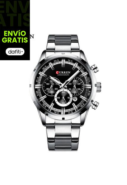 Reloj Curren Modelo KREC761901 Plateado Hombre
