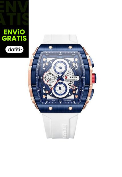 Reloj Curren Modelo KREd8202 Blanco Hombre
