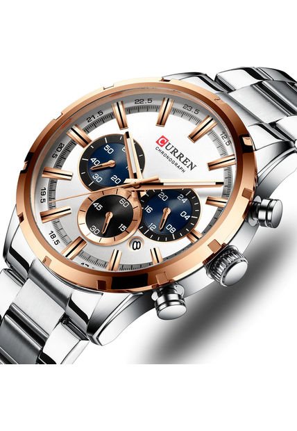 Reloj Curren 8355 Cronógrafo - Bronce