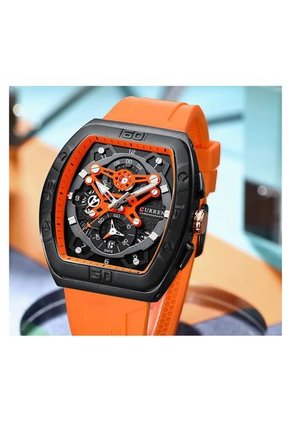 Reloj Curren Modelo KREd8702 Naranja Hombre