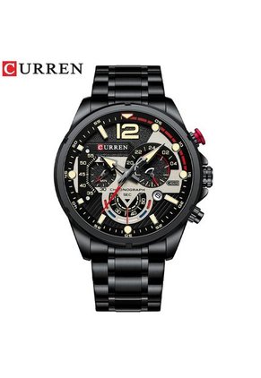 Reloj Curren 8395 Cronógrafo - Negro