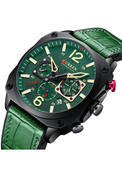 Reloj Curren 8398 Cronógrafo - Verde