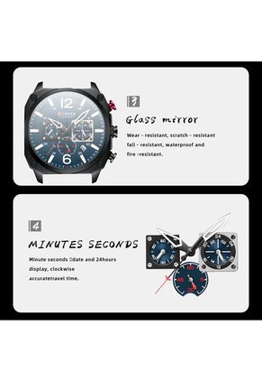 Reloj Curren 8398 Cronógrafo - Gris