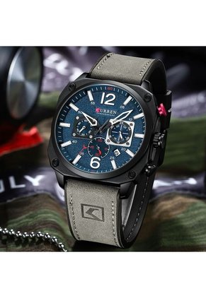 Reloj Curren 8398 Cronógrafo - Gris