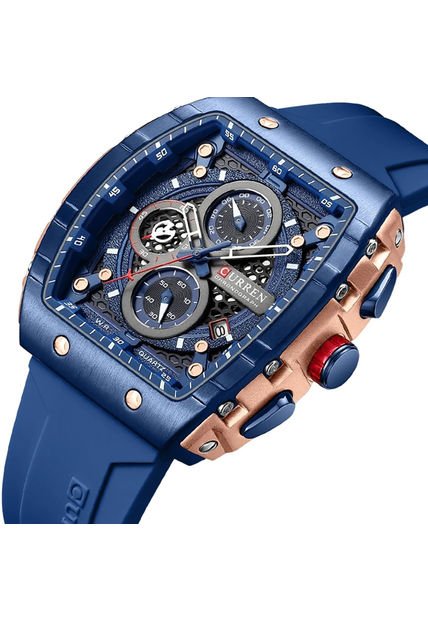 Reloj Curren 8442 Cronógrafo - Azul