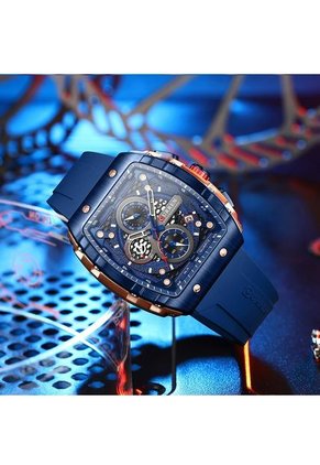 Reloj Curren 8442 Cronógrafo - Azul