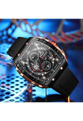 Reloj Curren 8442 Cronógrafo - Negro