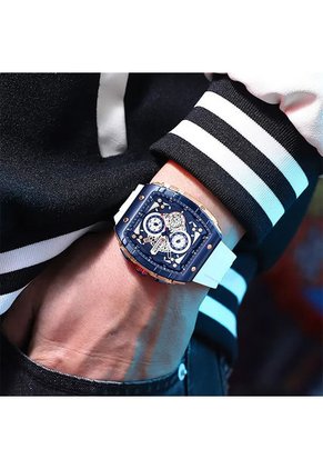 Reloj Curren 8442 Cronógrafo - Blanco