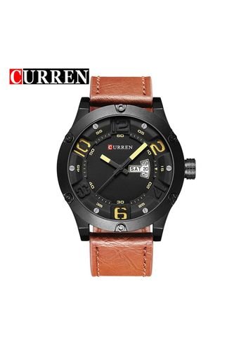 Reloj Para Hombre Curren 8251Bnbk Marrón Curren