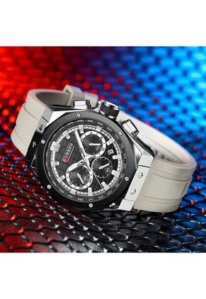 Reloj Curren 8464 Cronógrafo - Gris