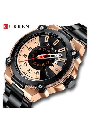 Reloj Para Hombre Curren 8345Bkrg Negro