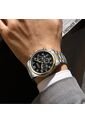 Reloj Curren 8466 Cronógrafo Tablero Negro - Bicolor de Curren