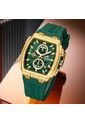Reloj Curren 8488 Cronógrafo Marco Dorado - Verde de Curren