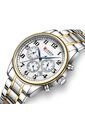 Reloj Curren 8466 Cronógrafo Tablero Blanco - Bicolor de Curren