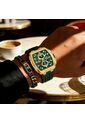 Reloj Curren 8488 Cronógrafo Marco Dorado - Verde de Curren