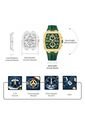 Reloj Curren 8488 Cronógrafo Marco Dorado - Verde de Curren