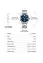 Reloj Curren 8471 Clasico Tablero Azul - Plata de Curren