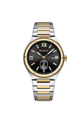 Reloj Curren 8471 Clasico Tablero Negro - Bicolor