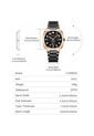 Reloj Curren 8472 Clasico Marco Dorado - Negro de Curren