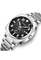 Reloj Curren 8472 Clasico Tablero Negro - Plata de Curren