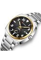 Reloj Curren 8472 Clasico Bisel Dorado - Plata de Curren