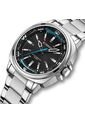 Reloj Curren 8455 Clasico Tablero Negro - Plata de Curren