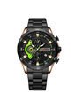 Reloj Curren 8402 Cronógrafo Tablero Gota Verde - Negro de Curren
