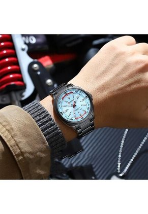 Reloj Curren 8455 Clasico Tablero Azul - Negro
