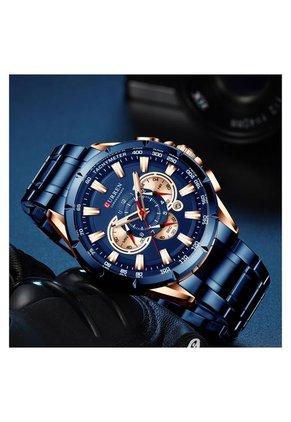 Reloj Para Hombre Curren 8363 Krec9503 Azul