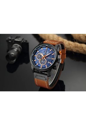 Reloj Curren 8291 Cronógrafo - Café