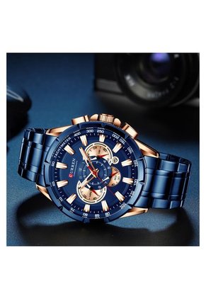 Reloj Para Hombre Curren 8363 Krec9503 Azul