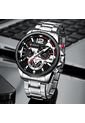 Reloj Curren 8395 Cronógrafo - Plata de Curren