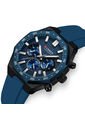 Reloj Curren 8489 Cronógrafo Tablero Azul - Azul de Curren