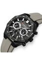 Reloj Curren 8489 Cronógrafo Tablero Negro - Gris de Curren