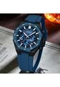 Reloj Curren 8489 Cronógrafo Tablero Azul - Azul de Curren