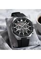 Reloj Curren 8489 Cronógrafo Marco Plateado - Negro de Curren