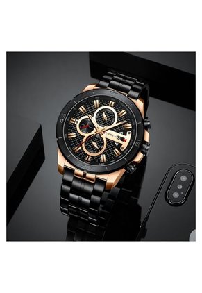 Reloj Para Hombre Curren Krec6001 Negro