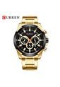 Reloj Para Hombre Curren Krec9418 Dorado de Curren
