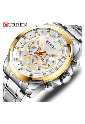 Reloj Para Hombre Curren Krec941902 Plateado