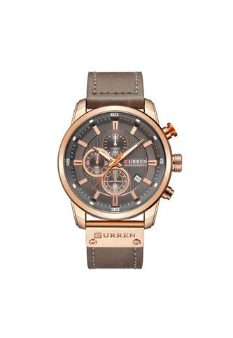 Reloj Para Hombre Curren Kreb942012 Marrón Curren