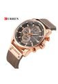 Reloj Para Hombre Curren Kreb942012 Marrón de Curren