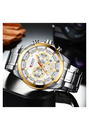 Reloj Para Hombre Curren Krec941902 Plateado