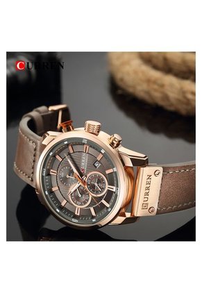 Reloj Para Hombre Curren Kreb942012 Marrón