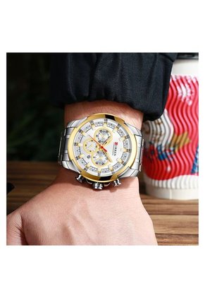 Reloj Para Hombre Curren Krec941902 Plateado