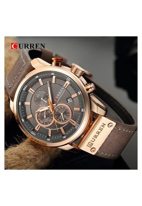 Reloj Para Hombre Curren Kreb942012 Marrón
