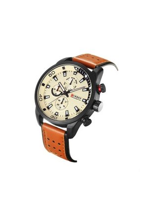 Reloj Para Hombre Curren Kreb110111 Marr\u00f3n