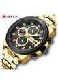 Reloj Para Hombre Curren Krec6018 Dorado de Curren
