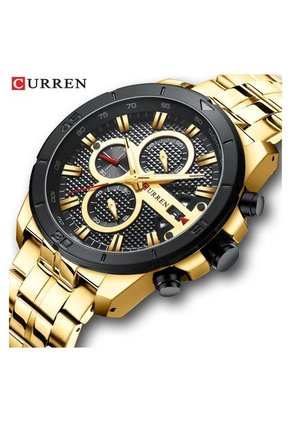 Reloj Para Hombre Curren Krec6018 Dorado
