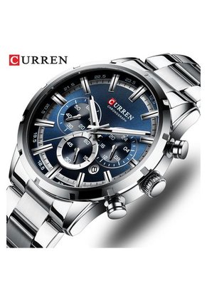 Reloj Para Hombre Curren Krec761903 Plateado
