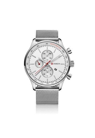 Reloj Para Hombre Curren Krea78190219Ga Plateado Curren